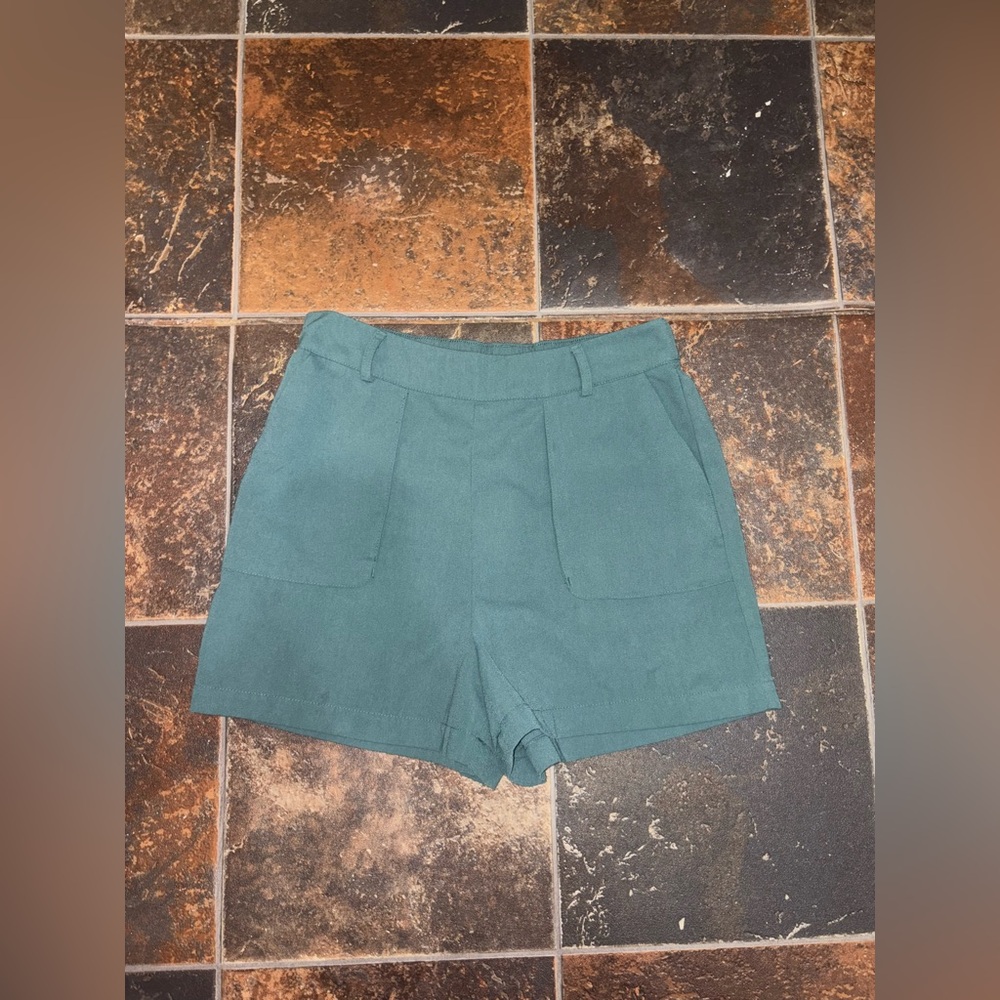 A New Day — Teal Shorts